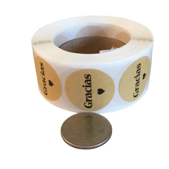 Gracias ( Thank You ) 500 Stickers - Picture 5 of 6